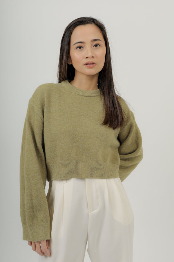 Shay Crop Knit Sweater