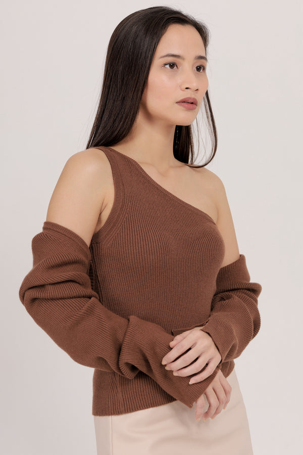 Margo Venus Cut Knit Top with Cover Up