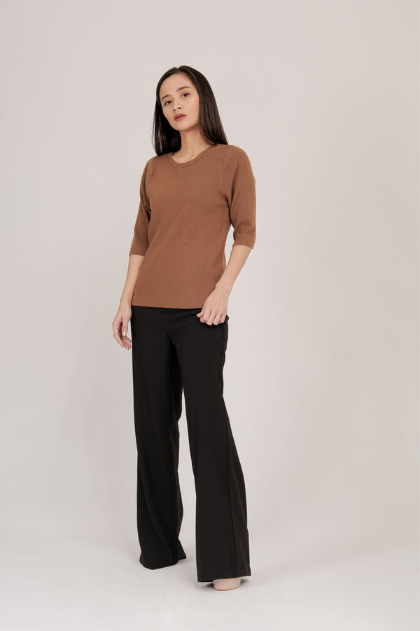 Kinley Crew Neck Knit Top