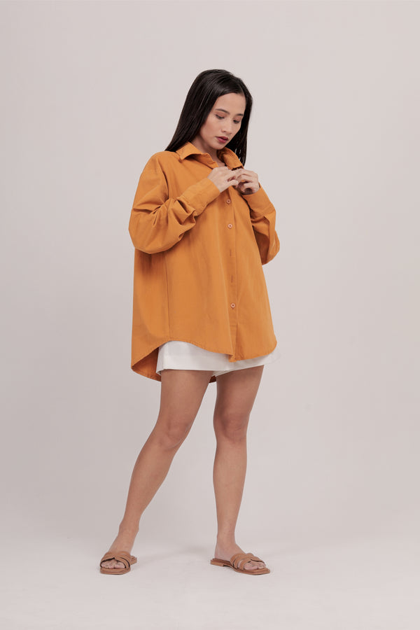 Sunny Oversized Button-down Shirt