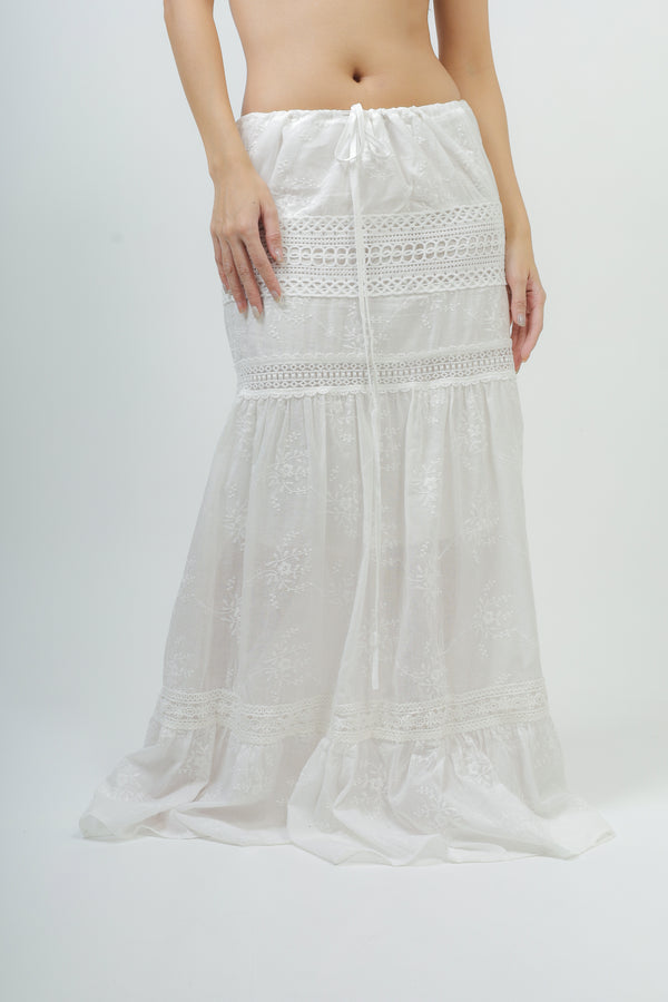 Maury Lace Boho Skirt