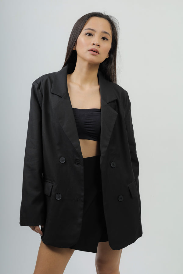 Yasmin Double-breasted Blazer